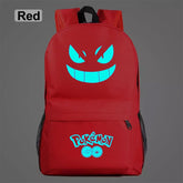 Pokemon Pikachu GO Gastly #2 Cosplay Backpack School Bag Water Proof